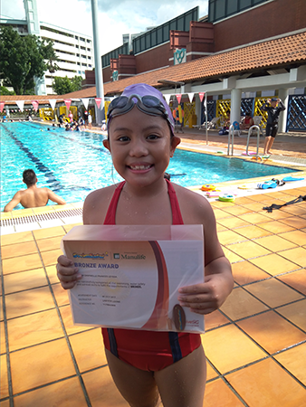 Swim Safer Bronze Award